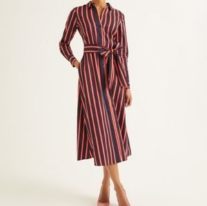 Boden Isodora Midi Shirt Dress Size: 8